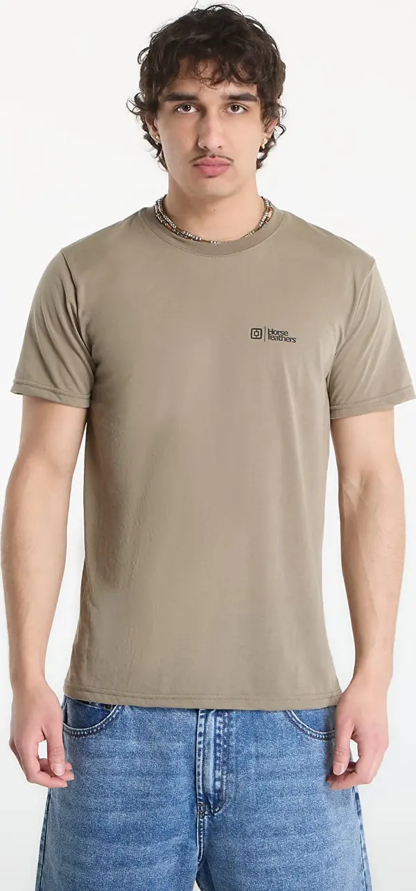 Horsefeathers Majica Horsefeathers Rooter Tech T-Shirt Taupe S
