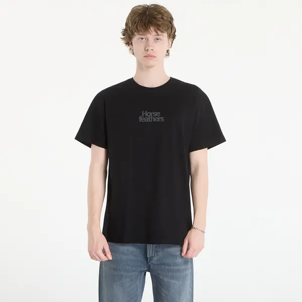 Horsefeathers Majica Horsefeathers Strict T-Shirt Black L