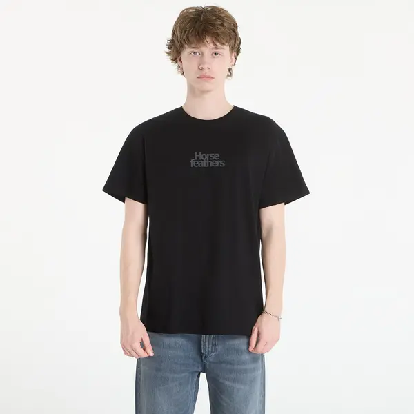 Horsefeathers Majica Horsefeathers Strict T-Shirt Black L