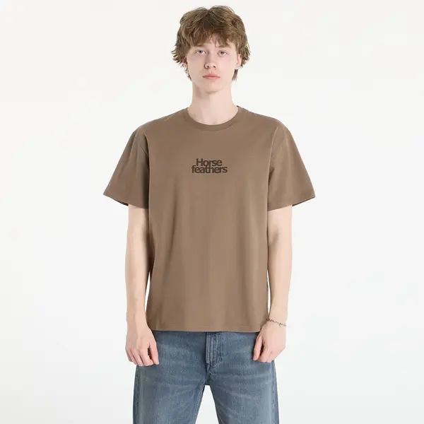 Horsefeathers Majica Horsefeathers Strict T-Shirt Fossil S