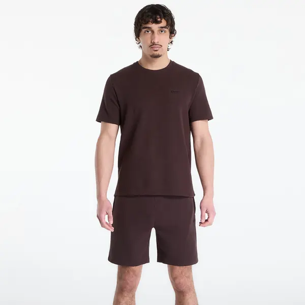 Hugo Boss Majica Hugo Boss Pyjama T-Shirt With Embroidered Logo Dark Brown M