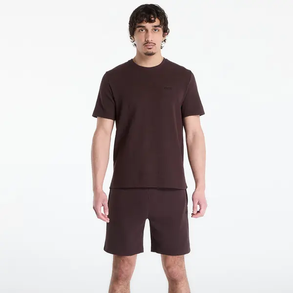 Hugo Boss Majica Hugo Boss Pyjama T-Shirt With Embroidered Logo Dark Brown XL
