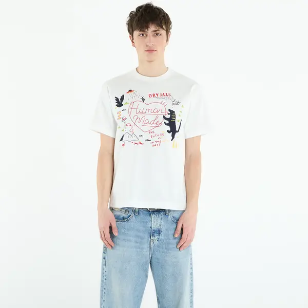 HUMAN MADE Majica HUMAN MADE Embroidered T-Shirt UNISEX White XL