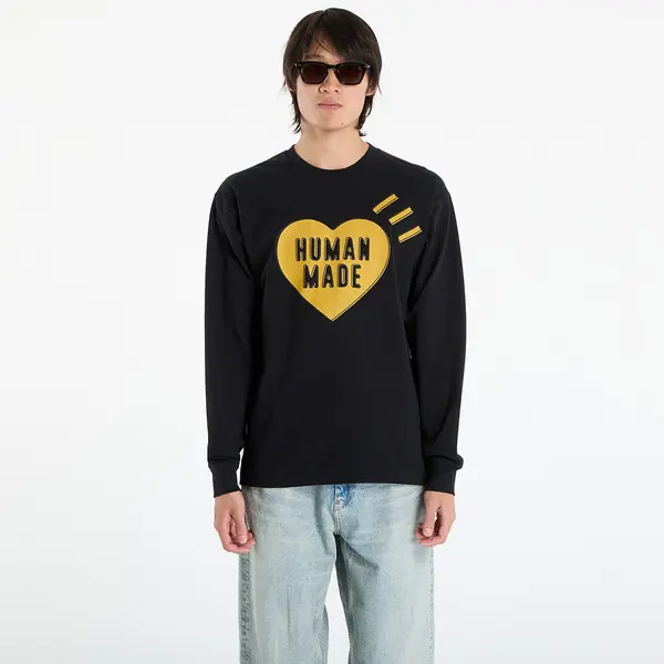 HUMAN MADE Majica HUMAN MADE Graphic L/S T-Shirt Black XXL
