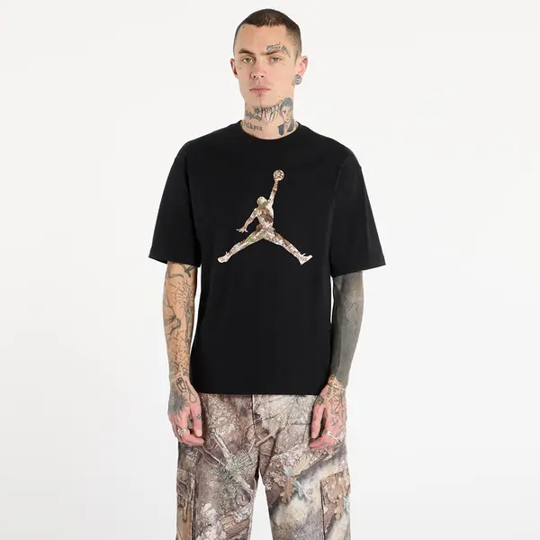 Jordan Majica Jordan Brooklyn Men's Realtree Jumpman T-Shirt Black/ Sail L