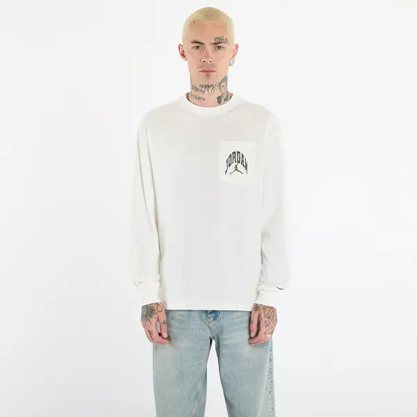 Jordan Majica Jordan Brooklyn Men's Realtree Long-Sleeve Pocket Crew Neck Sail/ Black XL