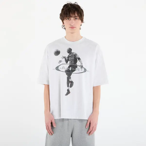 Jordan Majica Jordan Brooklyn Men's T-Shirt Birch Heather/ Black XS