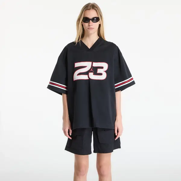 Jordan Majica Jordan Flight Women's Woven Jersey Top Black M