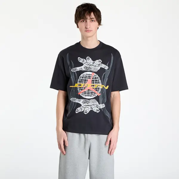 Jordan Majica Jordan Men's Graphic Shirt Off Noir/ Infrared 23 L