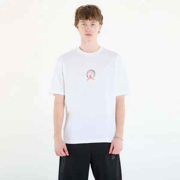 Jordan Majica Jordan Men's Graphic T-Shirt White/ Infrared 23 S