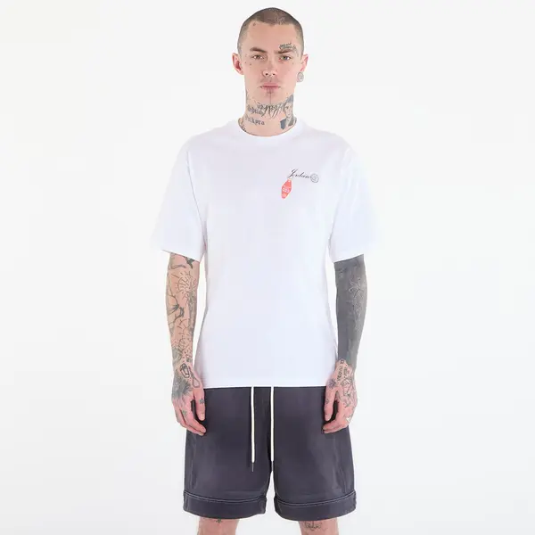 Jordan Majica Jordan Men's Graphic T-Shirt White/ Infrared 23 XXL