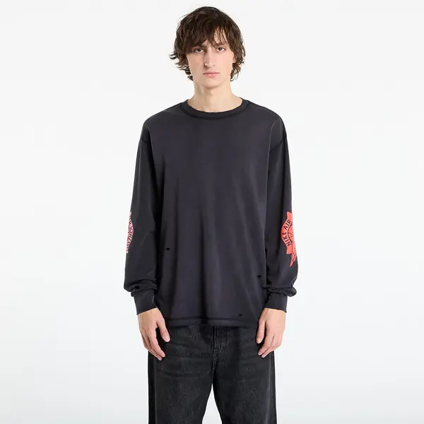 Jordan Majica Jordan Rare Air Men's Long-Sleeve T-Shirt Black/ Chile Red XS