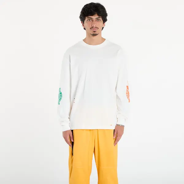 Jordan Majica Jordan Rare Air Men's Long-Sleeve T-Shirt Sail/ Brilliant Ornge M