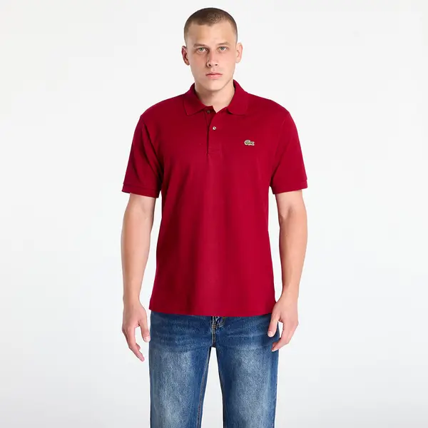 LACOSTE Majica LACOSTE Men's S/S Best Polo Bordeaux XL