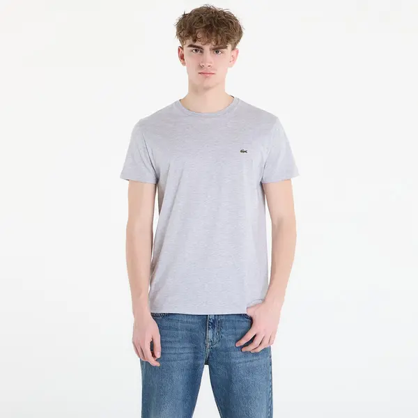 LACOSTE Majica LACOSTE Tee-Shirt Silver Chine 7