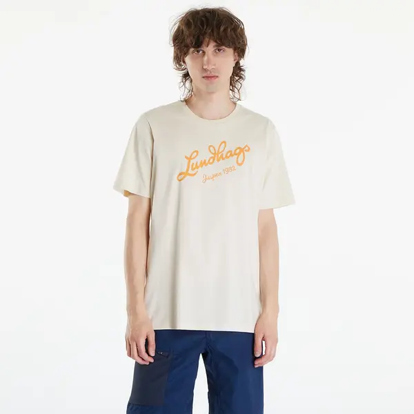 Lundhags Majica Lundhags Järpen Logo T-Shirt M Chalk White L