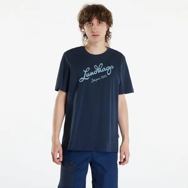 Lundhags Majica Lundhags Järpen Logo T-Shirt M Deep Blue XL