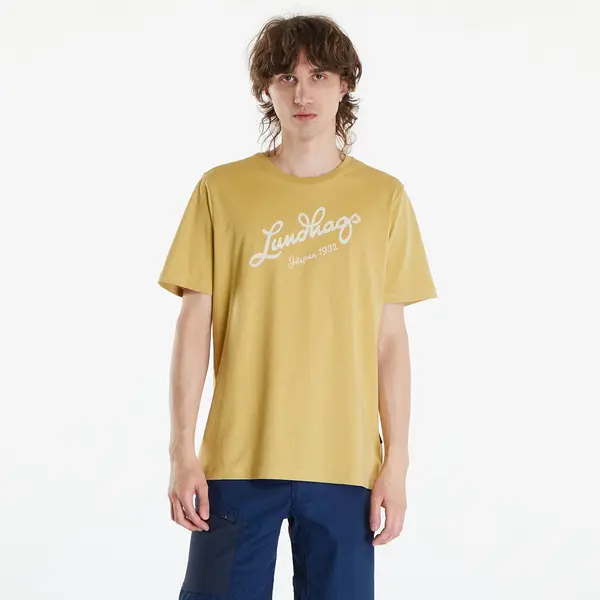 Lundhags Majica Lundhags Järpen Logo T-Shirt M Straw XL