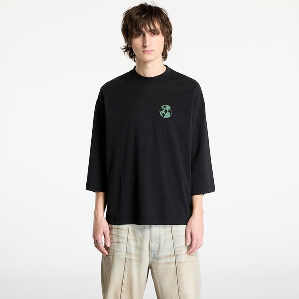 Marcelo Burlon Majica Marcelo Burlon County Globe Loose T-Shirt Black/ Deep Green S