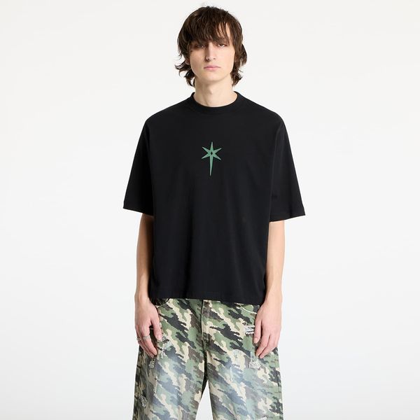 Marcelo Burlon Majica Marcelo Burlon County Goth Boxy T-Shirt Black/ Deep Green S