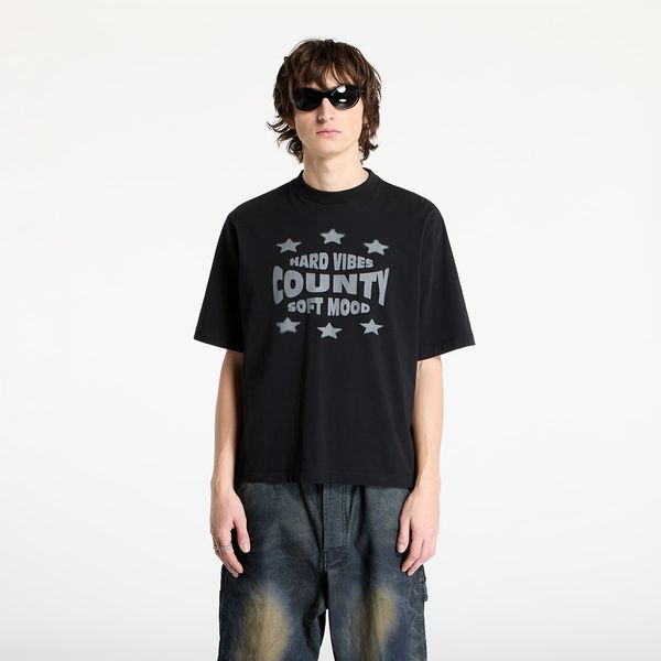 Marcelo Burlon Majica Marcelo Burlon Hard Vibes Boxy T-Shirt Black Anthracite M