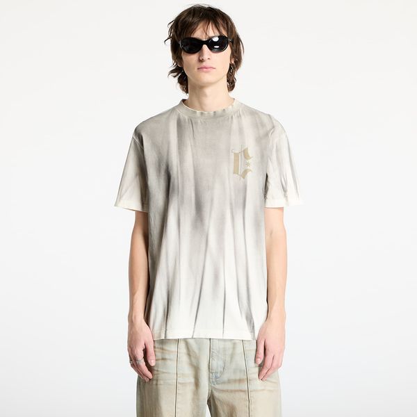 Marcelo Burlon Majica Marcelo Burlon Headletter Spray Basic Tee Ecru Medium Grey M