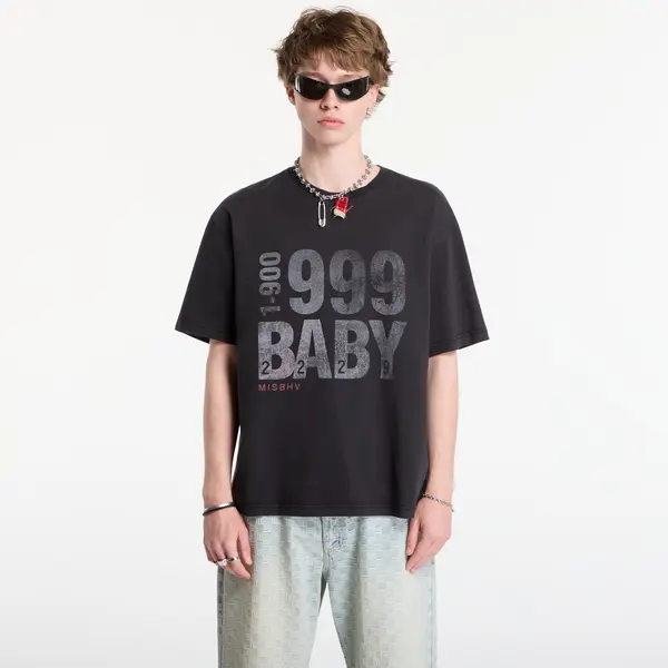 MISBHV Majica MISBHV 999 Baby T-Shirt UNISEX Washed Black M