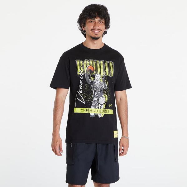 Mitchell & Ness Majica Mitchell & Ness NBA Hw Neon Pop Player SS Tee Vintage Logo Bulls Dennis Rodman Black M