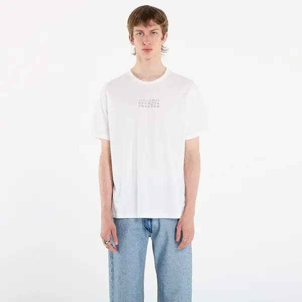 MM6 Maison Margiela Majica MM6 Broken Plate Print T-Shirt Off White L