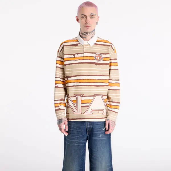 Napapijri Majica Napapijri x PDF Long-Sleeved Polo Shirt Multicolour SNO M