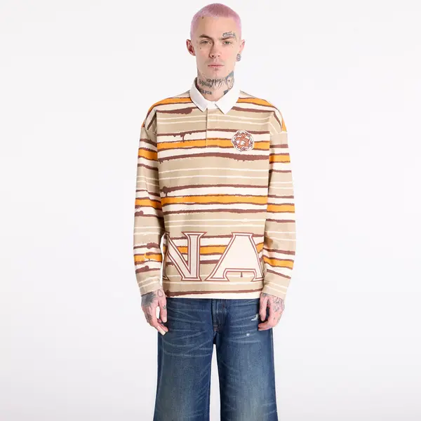 Napapijri Majica Napapijri x PDF Long-Sleeved Polo Shirt Multicolour SNO S