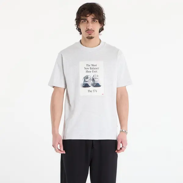 New Balance Majica New Balance 574 Ad T-Shirt Ash Heather L