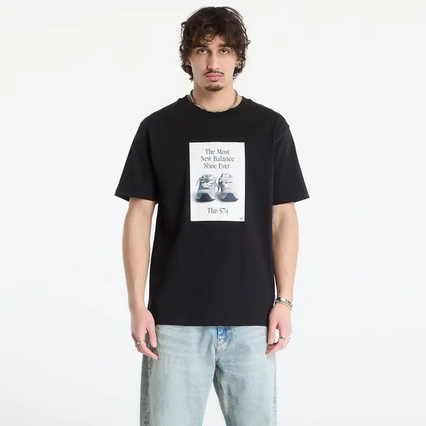New Balance Majica New Balance 574 Ad T-Shirt Black M