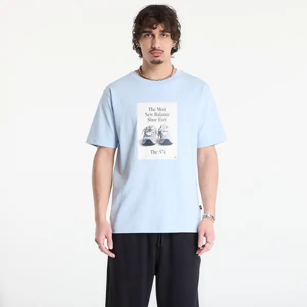 New Balance Majica New Balance 574 Ad T-Shirt Oxford Blue XL