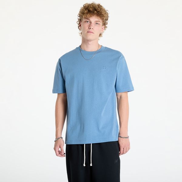 New Balance Majica New Balance Athletics Cotton T-Shirt Heron Blue XL