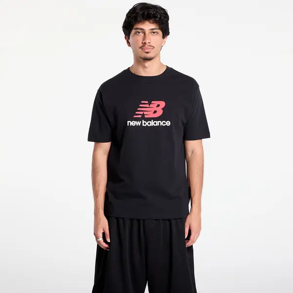 New Balance Majica New Balance Athletics Logo T-Shirt Black L