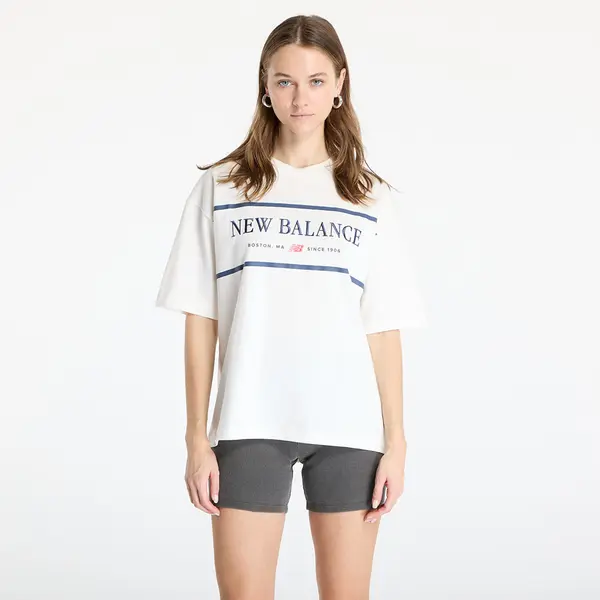 New Balance Majica New Balance Athletics Nautical T-Shirt Seasalt M