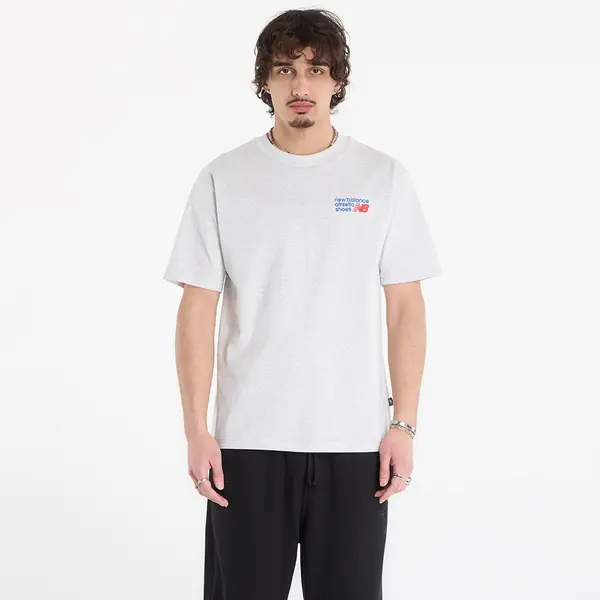 New Balance Majica New Balance Athletics Premium Logo T-Shirt Ash Heather S
