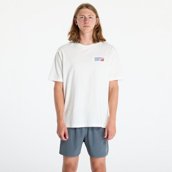New Balance Majica New Balance Athletics Premium Logo T-Shirt Sea Salt M