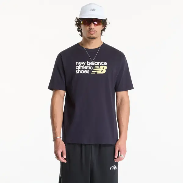 New Balance Majica New Balance Athletics Premium Relaxed Chest Logo T-Shirt Dark Night M