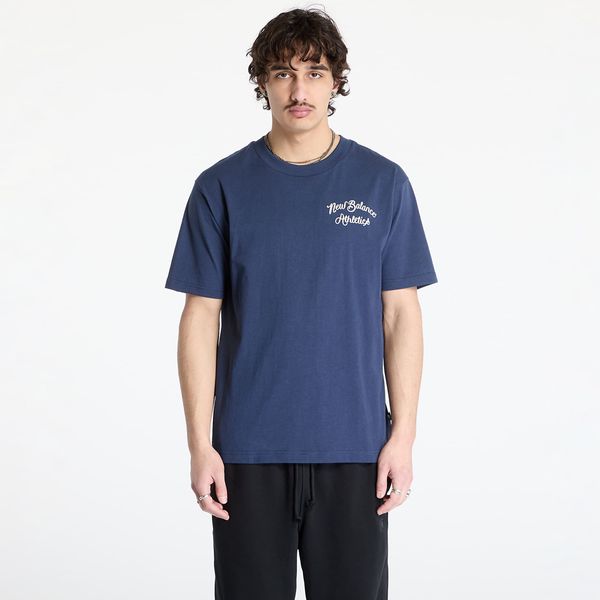 New Balance Majica New Balance Athletics Relaxed League T-Shirt Blue L