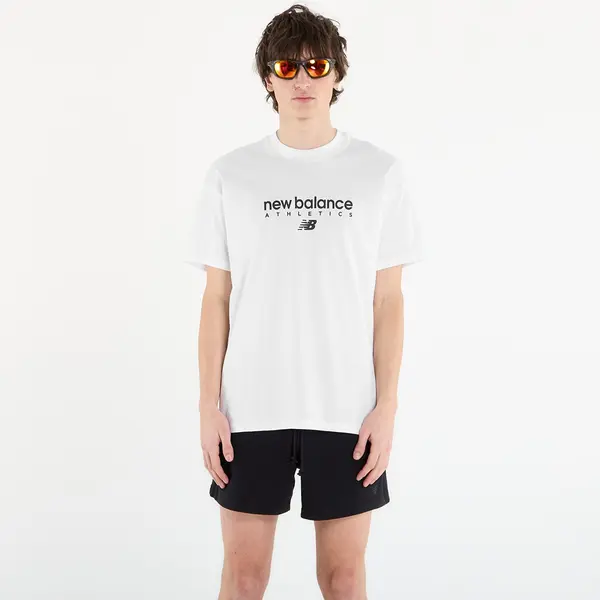 New Balance Majica New Balance Linear Graphic T-Shirt White M