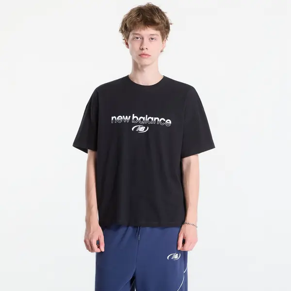 New Balance Majica New Balance Trackside T-Shirt Black L