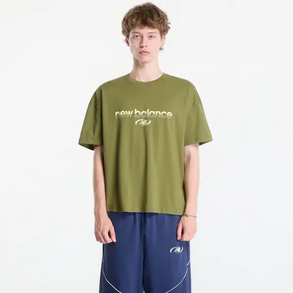 New Balance Majica New Balance Trackside T-Shirt Sport Green S