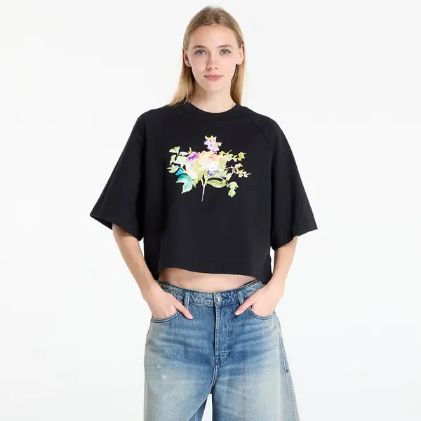 New Balance Majica New Balance Watercolor Multi Boxy T-Shirt Black S
