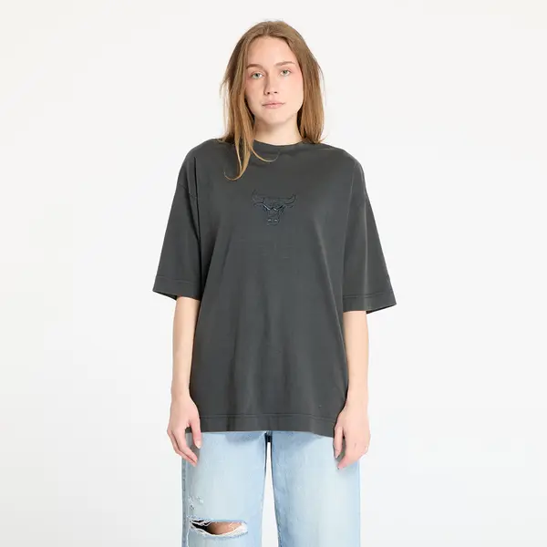 New Era Majica New Era Chicago Bulls Washed Box Tee UNISEX White Heather Gray S