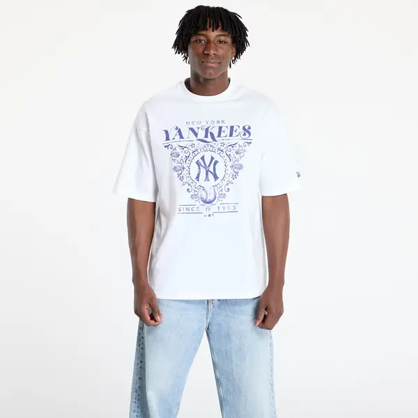 New Era Majica New Era New York Yankees Floral Graphic Oversized Tee UNISEX White S