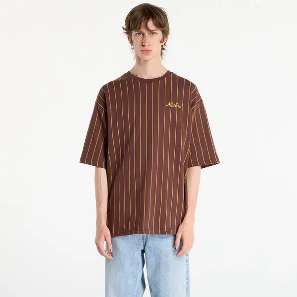 New Era Majica New Era Pinstripe Os Tee UNISEX Brown L