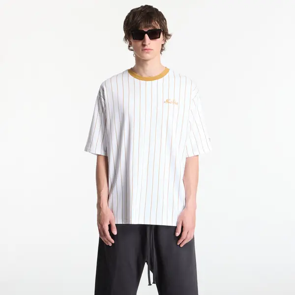 New Era Majica New Era Pinstripe OS Tee UNISEX Optic White/ DOC M