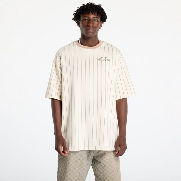 New Era Majica New Era Pinstripe Oversized Tee UNISEX Light Cream S